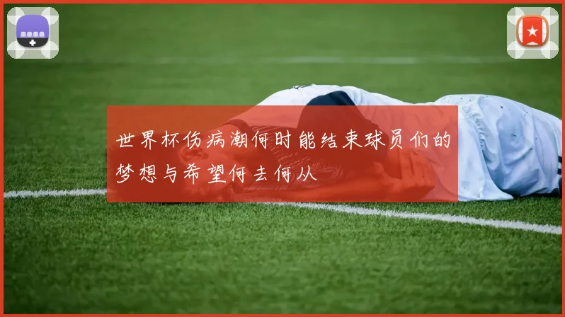 世界杯伤病潮何时能结束球员们的梦想与希望何去何从